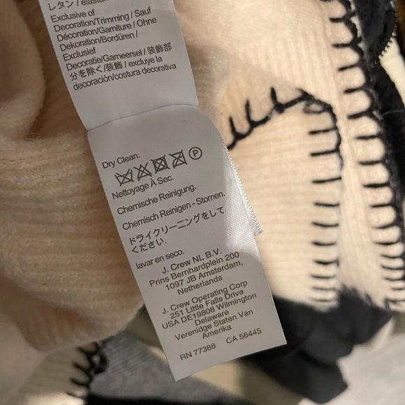 NWOT J. Crew Merino Wool Alpaca Cardigan Coat XS/S - Picture 3 of 3